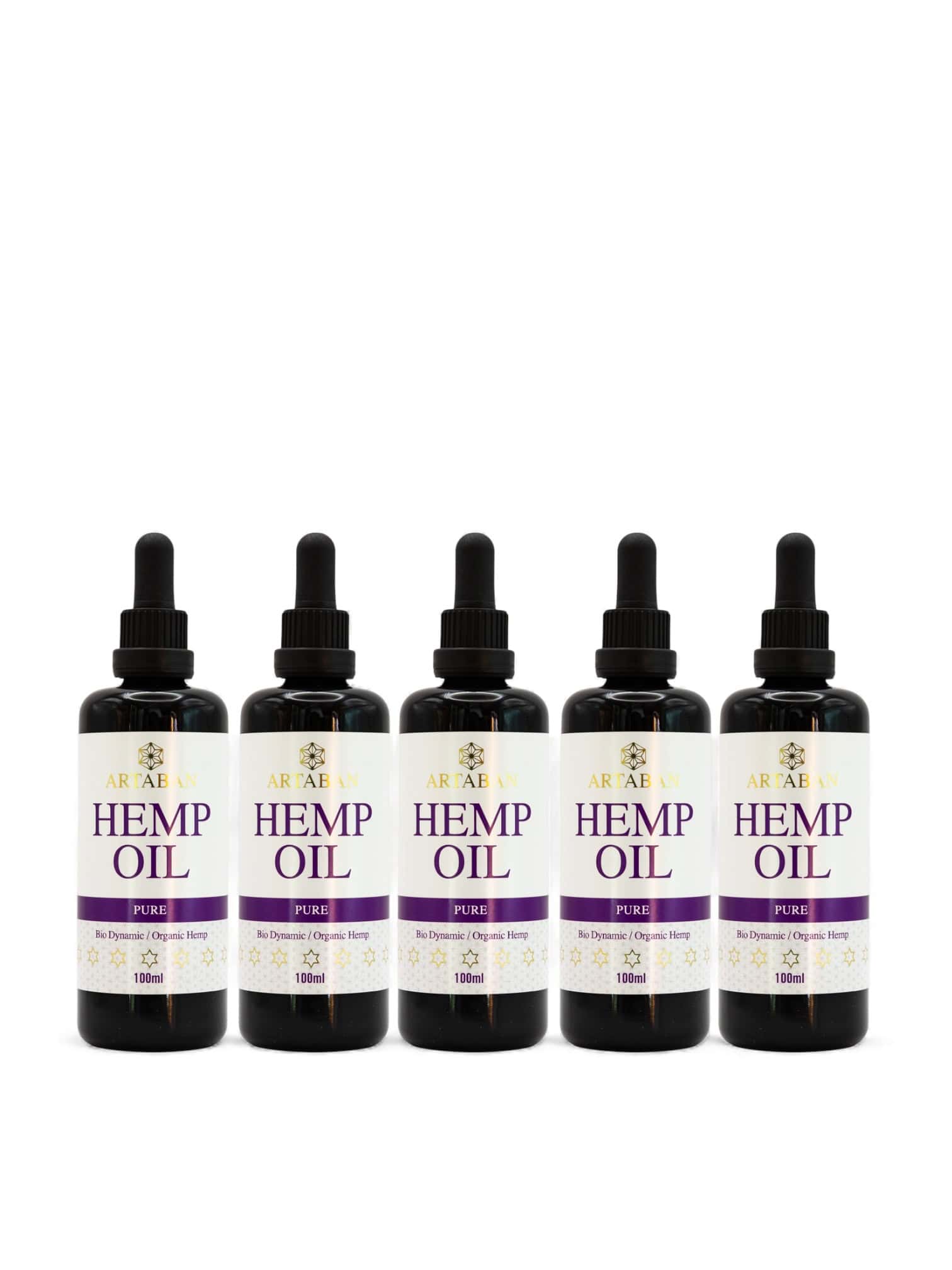 Artaban Hemp Oil Pure 5 x 100ml Special